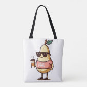 洋クール梨 トートバッグ (裏面)