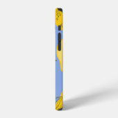 洋ナシのシームレスパターン iPhoneケース (左側面)
