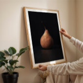 洋ナシの壁の芸術の穏やかな静物生活のシンプルさ ポスター