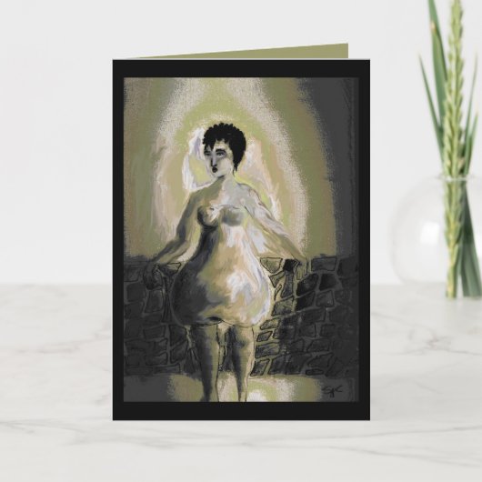 洋ナシ形の体 カード (正面)