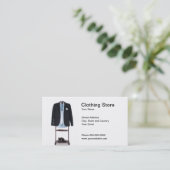 洋品店の名刺 名刺 (スタンド正面)