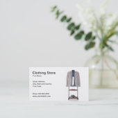 洋品店の名刺 名刺 (スタンド正面)