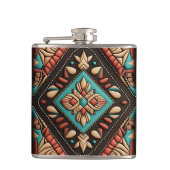 洋文柄フラスコ フラスク (正面)