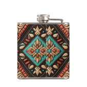 洋文柄フラスコ フラスク (裏面)