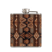 洋文柄フラスコ フラスク (裏面)