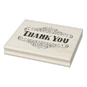 洋書留オーナメントありがとう ラバースタンプ (スタンプ)