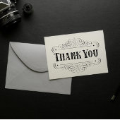 洋書留オーナメントありがとう ラバースタンプ