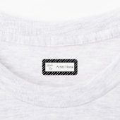 洋服のシールが自分の好みに合わせる ラベル (貼付)
