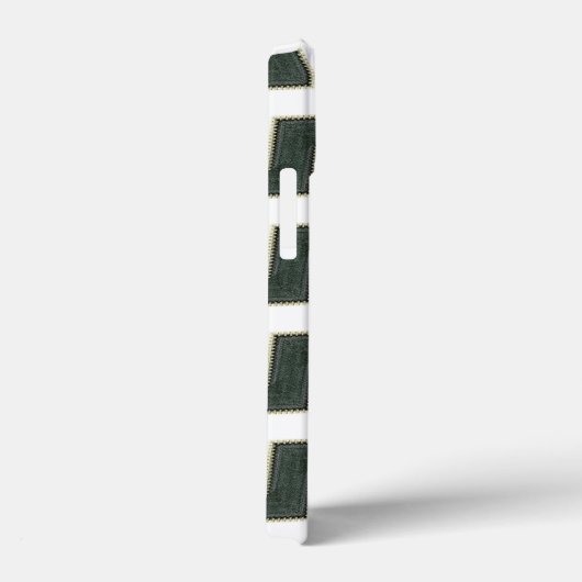 洋服ジッパー柄 Case-Mate iPhoneケース (裏面 / 右)