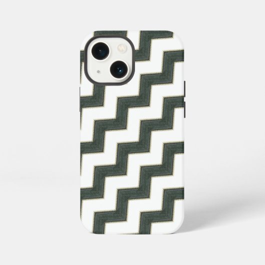 洋服ジッパー柄 iPhoneケース (裏面)