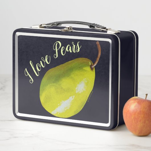 洋梨のランチボックス メタルランチボックス (インサイチュ)