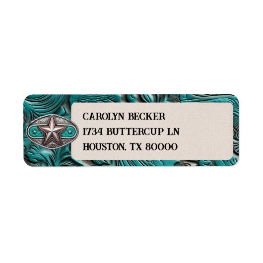 洋皮卒業封筒リターンラベル ラベル (正面)