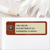 洋皮卒業封筒リターンラベル ラベル (インサイチュ)