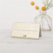 洋索結び馬蹄形 プレイスカード (正面)