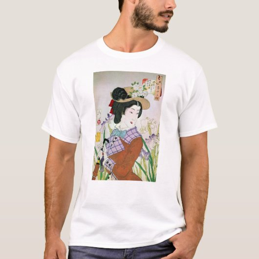 洋装の女,芳年洋服女芳年 Tシャツ (正面)
