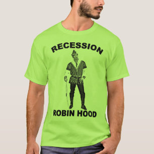 洋装店の後退のロビン・フッドのラップのなTシャツ Tシャツ