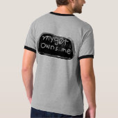 洒落男のGoldsbyの信号器のTシャツ- V3 /.。 -カスタマイズ Tシャツ (裏面)