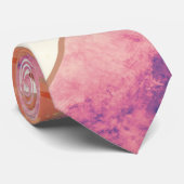 洗い出されたジオメトリパターン ネクタイ (ロール)