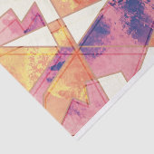 洗い出されたジオメトリパターン 薄葉紙 (詳細)