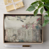 洗い流され、荒々しいグループクリスマスキャロル 薄葉紙 (ギフト)