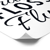 洗い用ブラシフロス洗い流し浴室標識 ポスター (角)