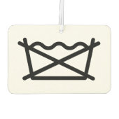 洗うな! カーエアーフレッシュナー (裏面)