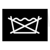 洗うな！カード (正面横)