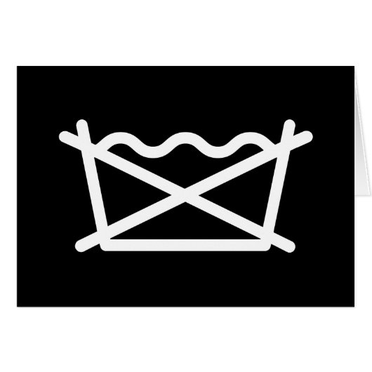 洗うな！カード (正面横)