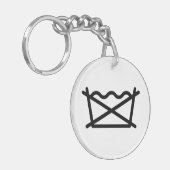 洗うな！ キーホルダー (正面左)