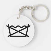 洗うな！ キーホルダー (裏面)