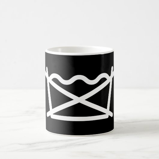 洗うな！ コーヒーマグカップ (中央)