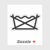 洗うな！ シール (シート)