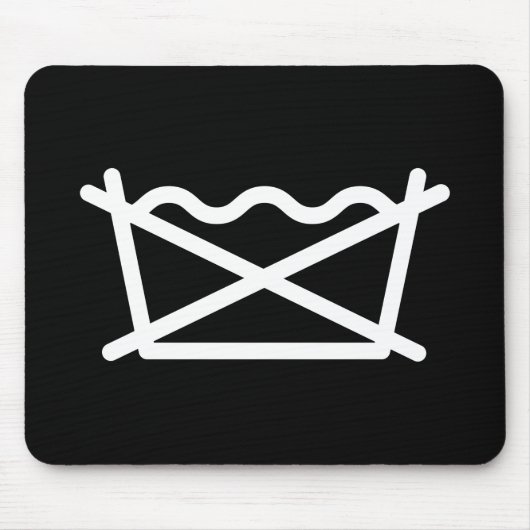 洗うな！ マウスパッド (正面)