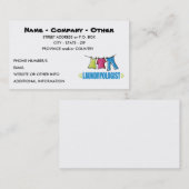 洗おもしろい濯 名刺 (正面/裏面)