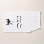 洗って乾燥して練習しろ！ ハンドタオル (ハンドタオル)