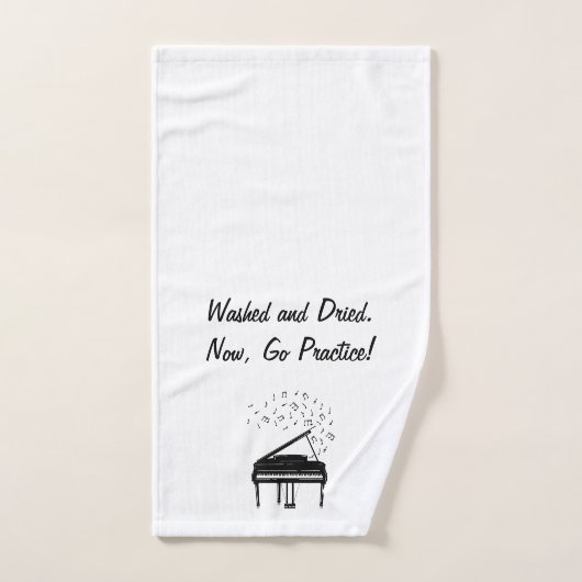 洗って乾燥して練習しろ！ ハンドタオル (ハンドタオル)