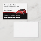 洗クール車デザイン 名刺 (正面/裏面)