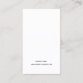 洗シンプルい説明書 名刺 (裏面)