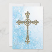 洗モダン礼招待状 招待状 (裏面)