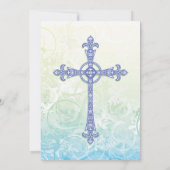 洗モダン礼招待状 招待状 (裏面)