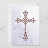 洗モダン礼招待状 招待状 (裏面)