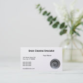 洗剤を流出させて下さい 名刺 (スタンド正面)