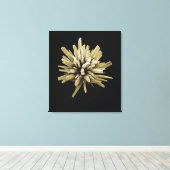 洗剤結晶 キャンバスプリント (インサイチュ (ウッドフロア))