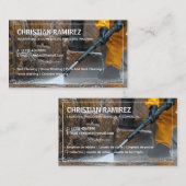 洗圧バイリンガルスペインの名刺 名刺 (正面/裏面)