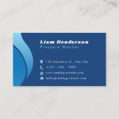 洗圧事業カード清掃サービス 名刺 (裏面)