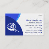 洗圧事業カード清掃サービス 名刺 (裏面)