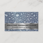 洗圧式動力洗浄サービス 名刺 (正面)