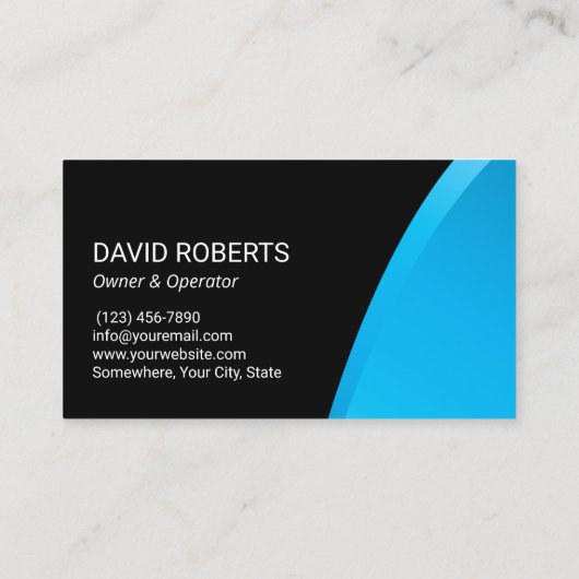 洗圧式青色動力洗浄洗浄モダン装置 名刺 (裏面)