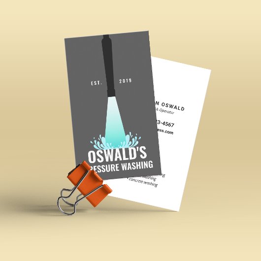 洗圧機、洗圧機 名刺