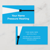 洗圧洗浄の名刺テンプレート 名刺 (正面/裏面)